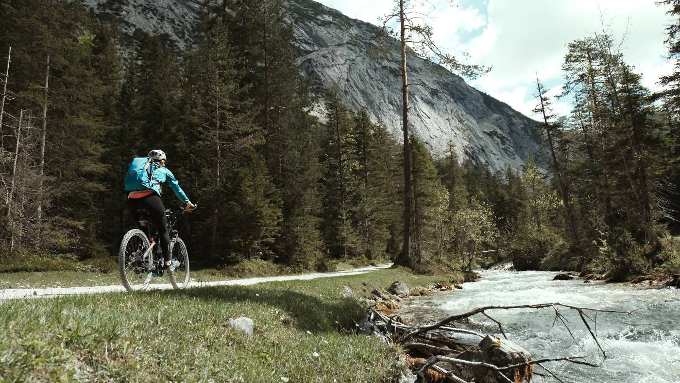 Hinterautl Scharnitz Naturpark Karwendel Region Seefeld Tirol 