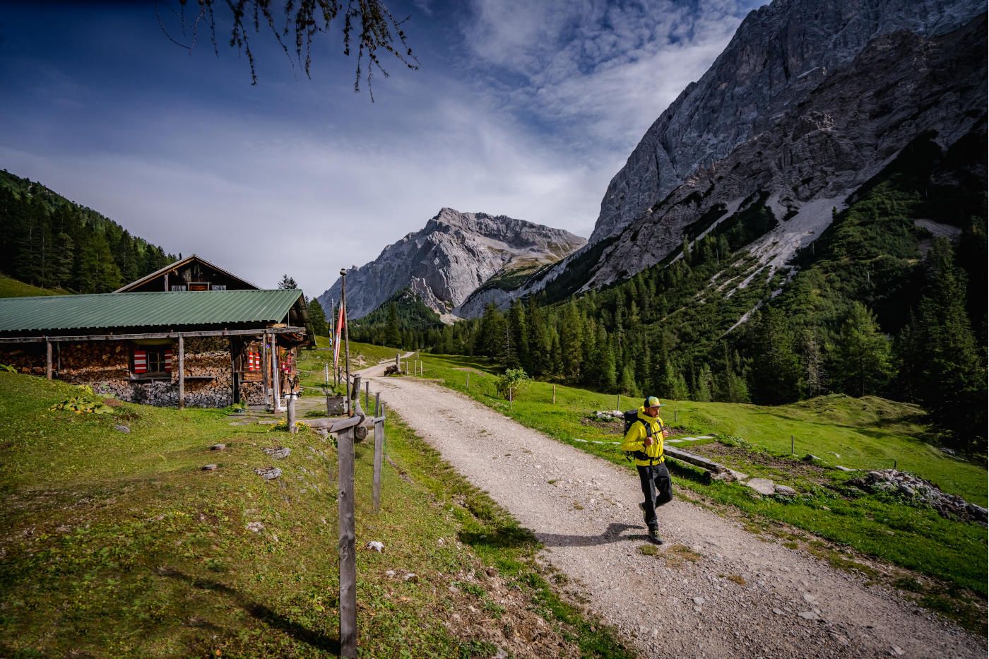 Halleranger Naturpark Karwendel Hoehenweg Tirol Scharnitz Seefeld