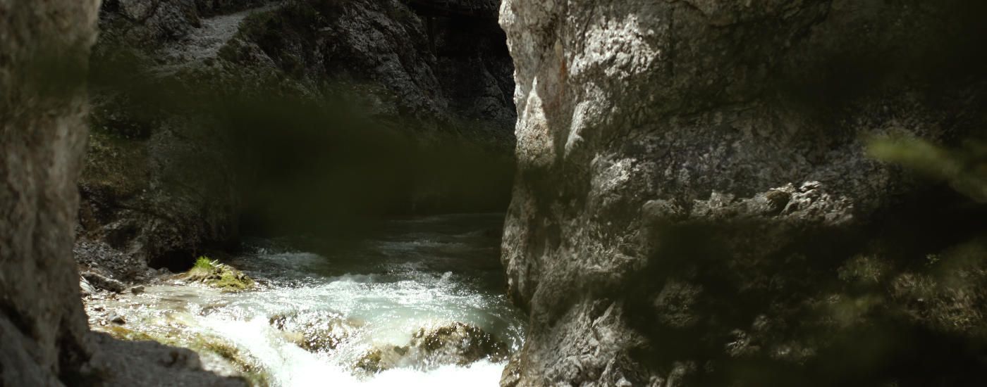 Gleirschklamm Natur Isar Region Seefeld Tirols Hochplateau Scharnitz Naturpark Karwendel