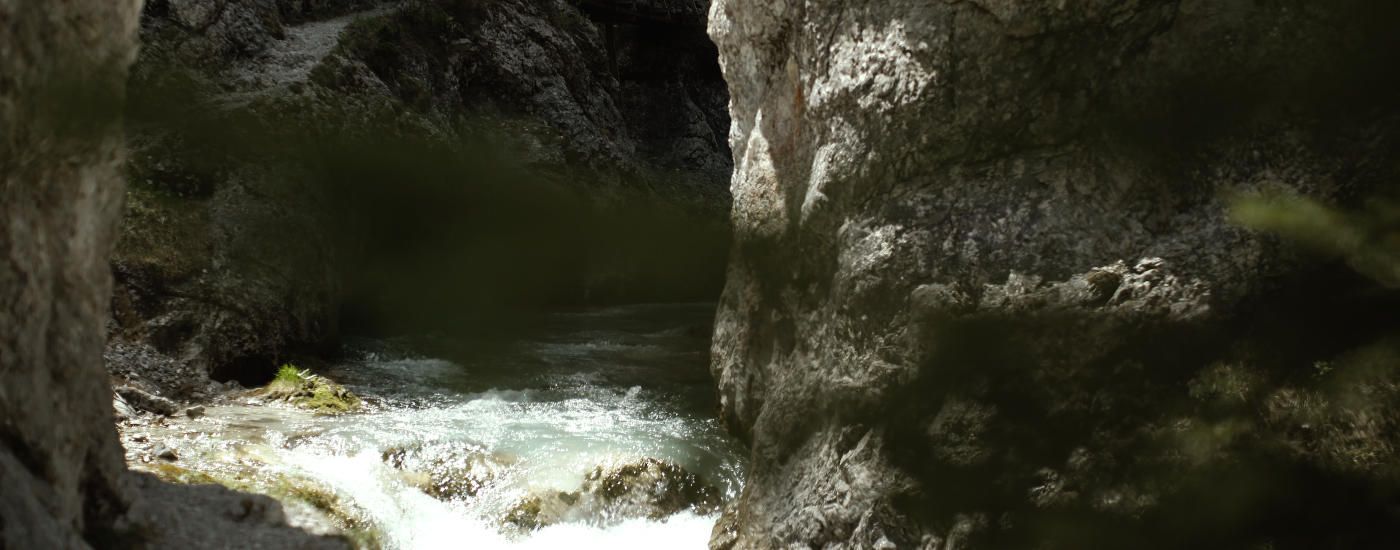 Gleirschklamm Natur  Isar Region Seefeld Tirols Hochplateau Scharnitz Naturpark Karwendel